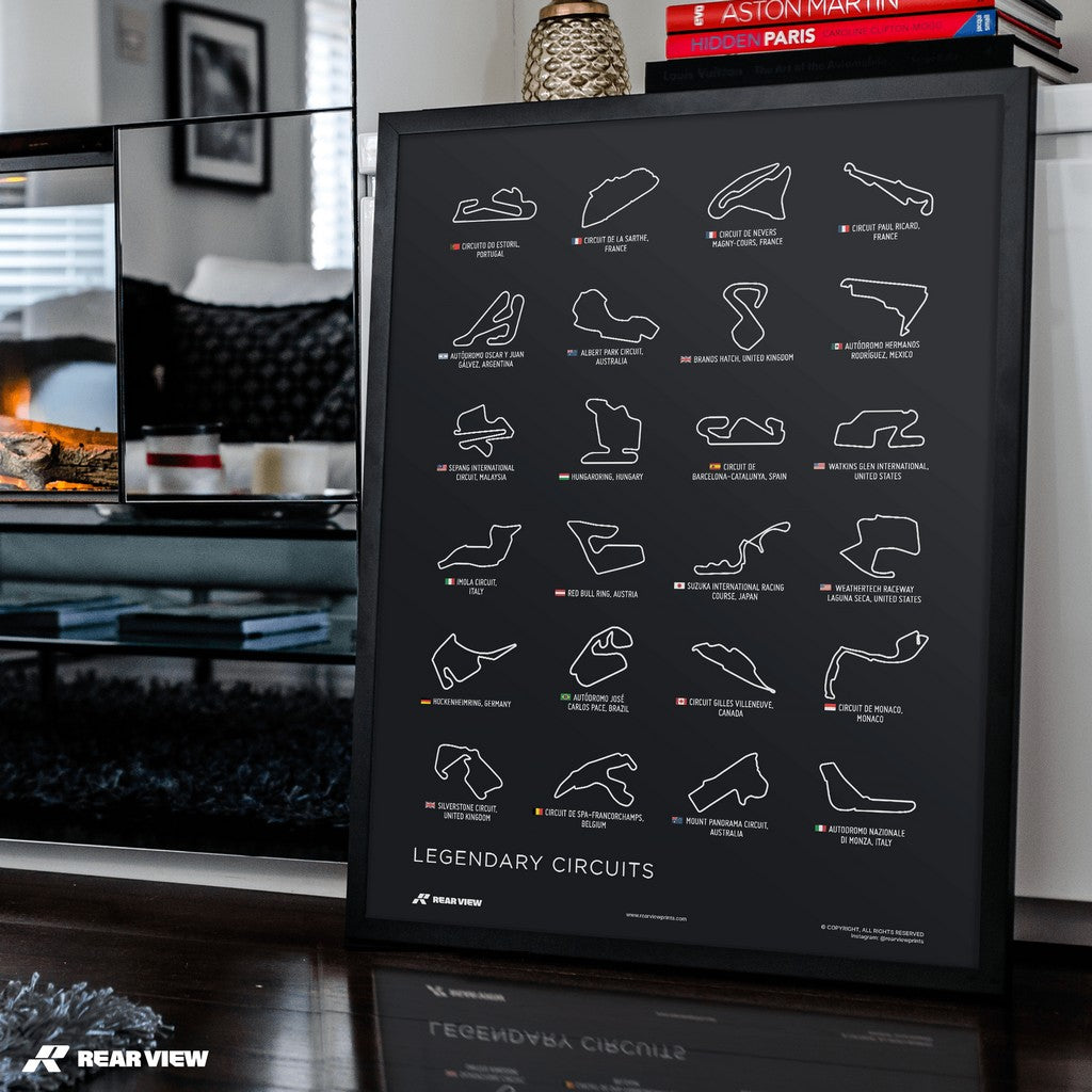 Legendary Circuits - GP Art Print