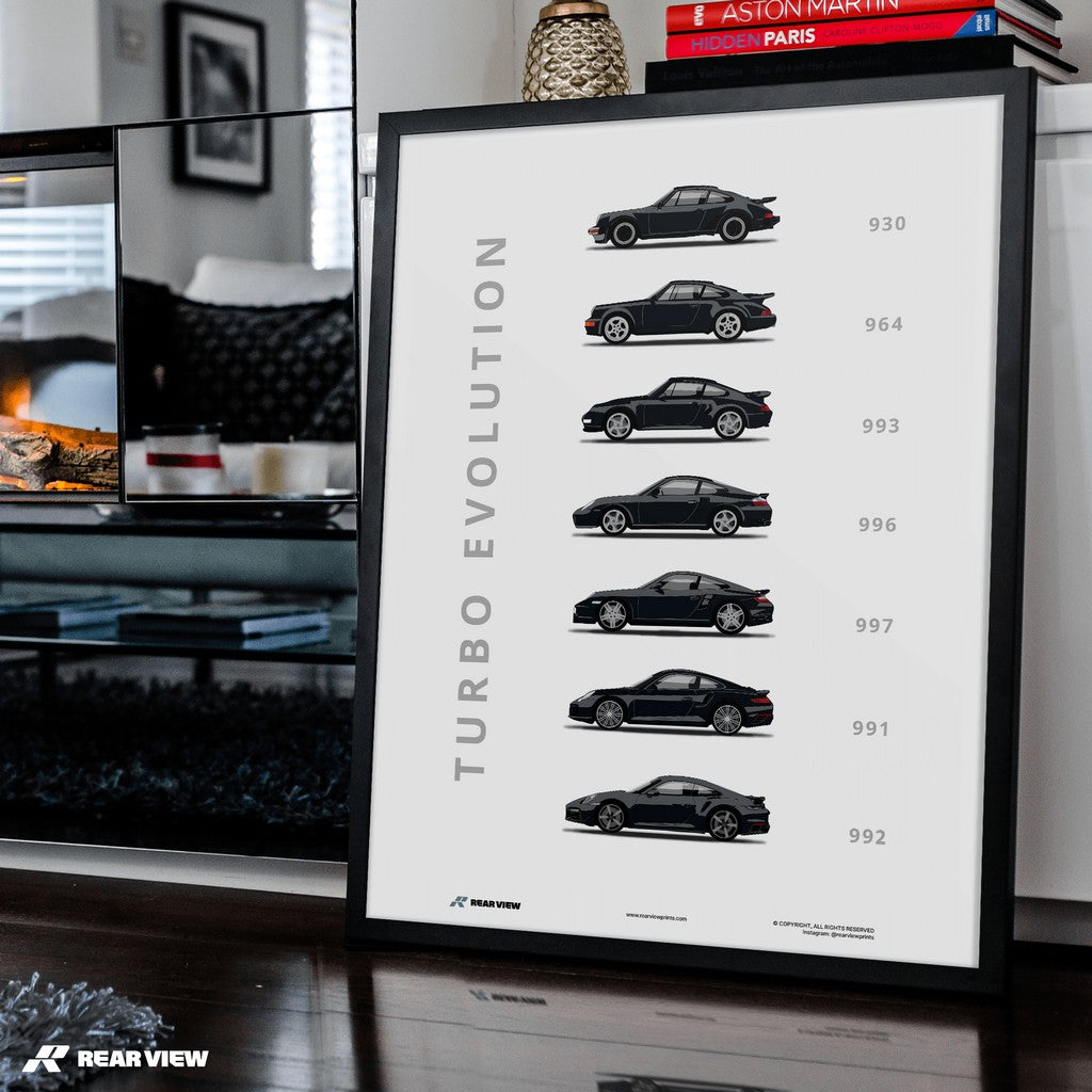 911 Turbo - Car Art Print
