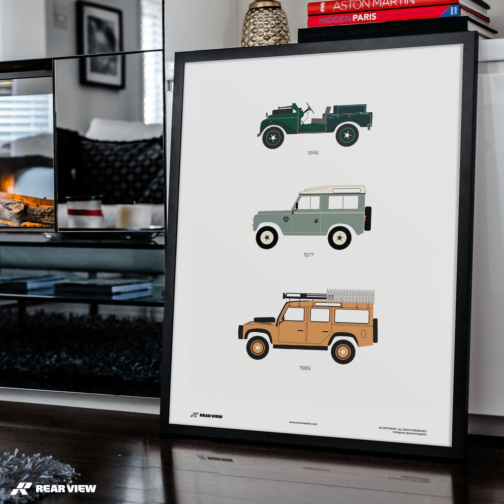 The British Workhorse - Defender Art Print