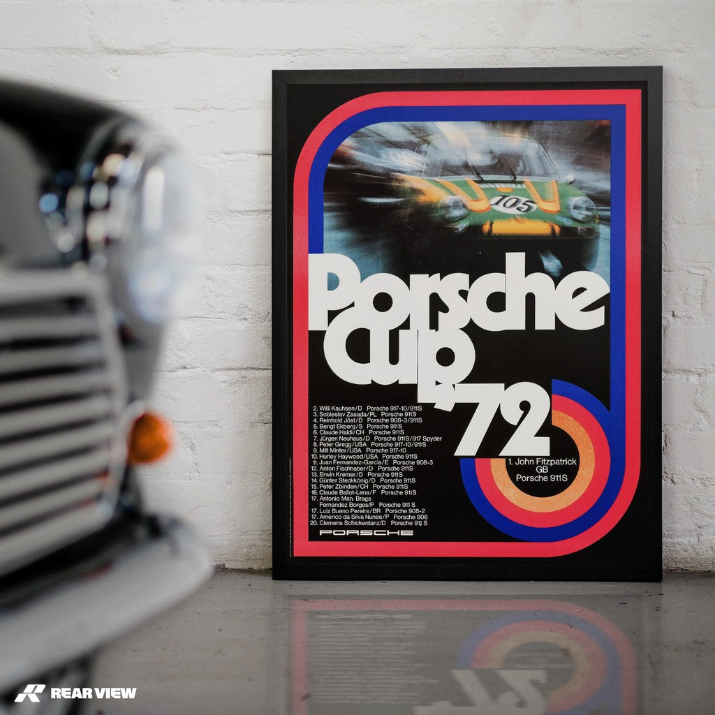 German Car Cup 1972 - Vintage Race Poster